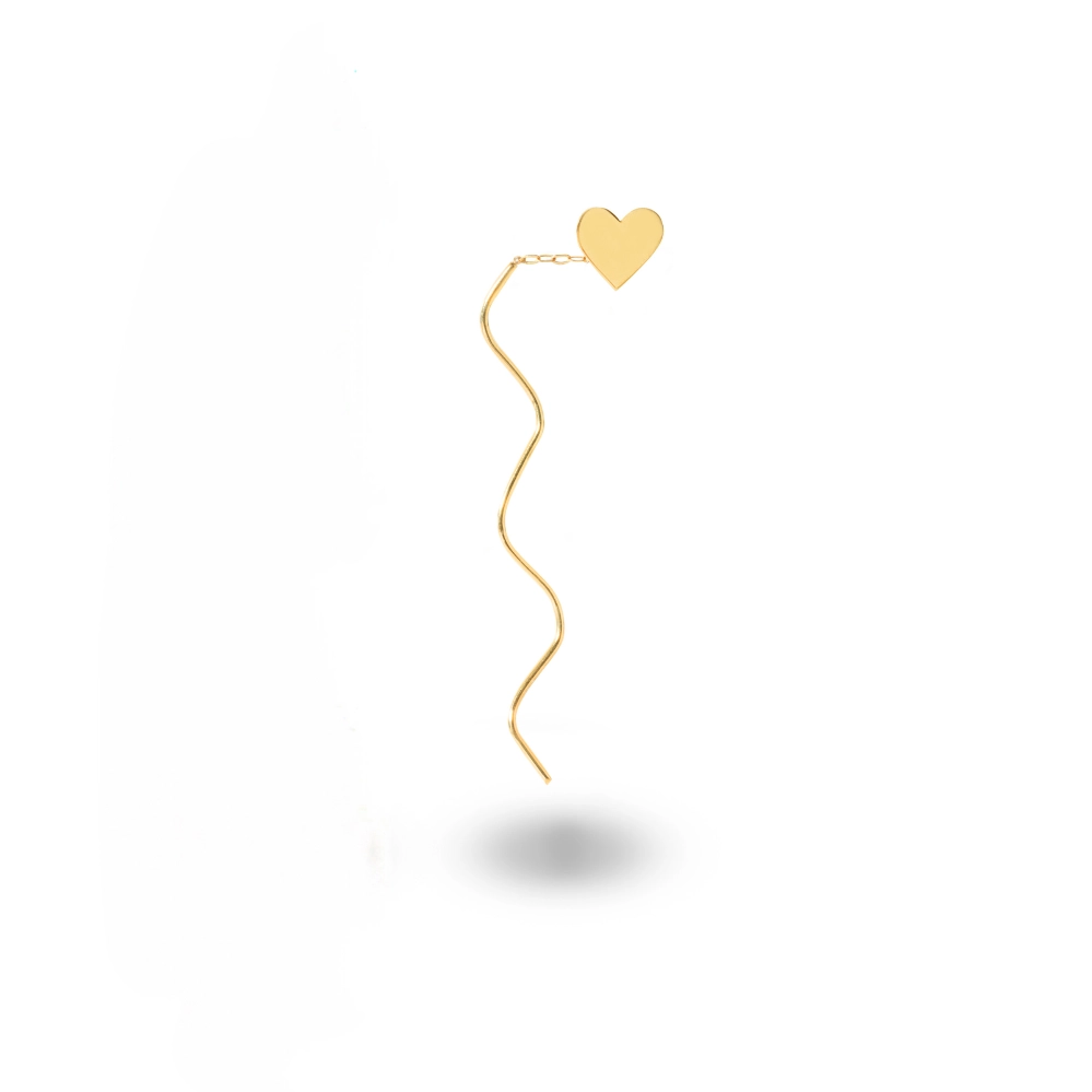 گوشواره بخیه ای قلب گوشواره بخیه ای قلب