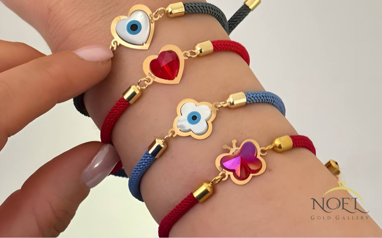 خرید دستبند چشم نظر از گالری طلا نو ال