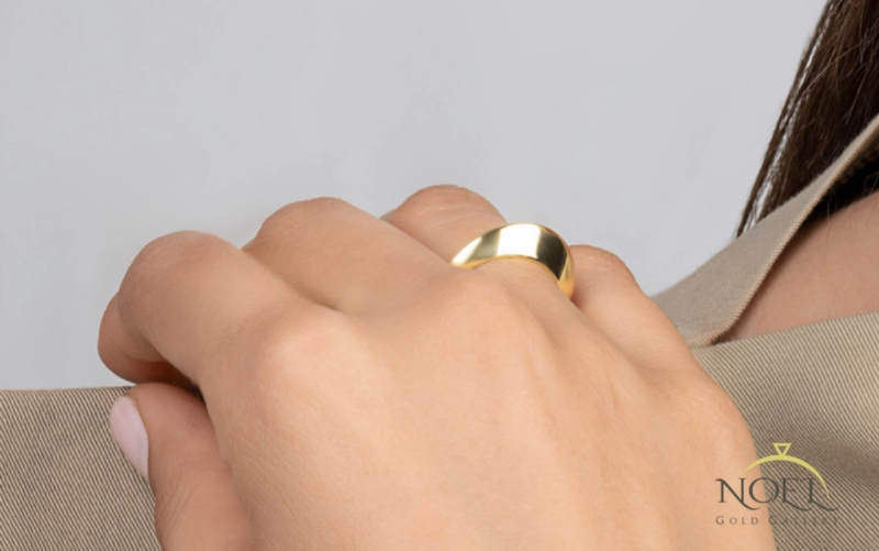 انگشتر رویه گرد کد 300802