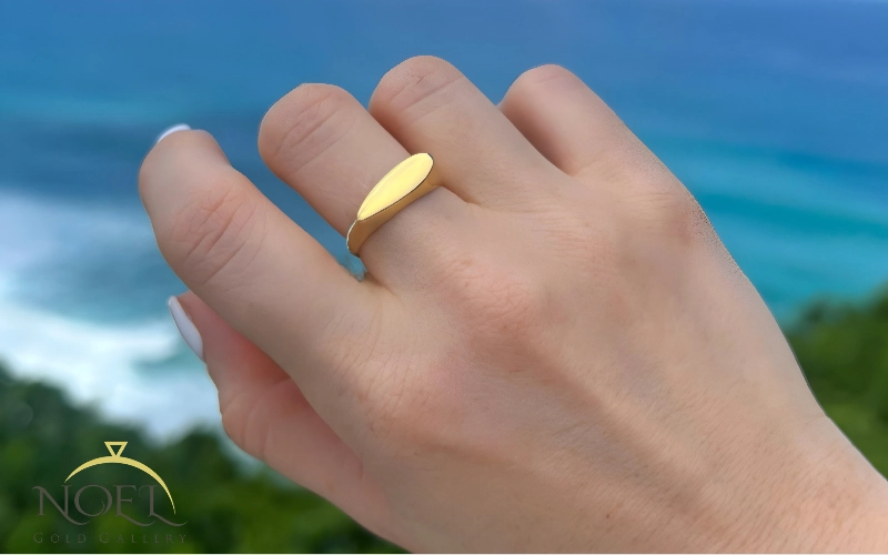 انگشتر رویه تخت کد 300112