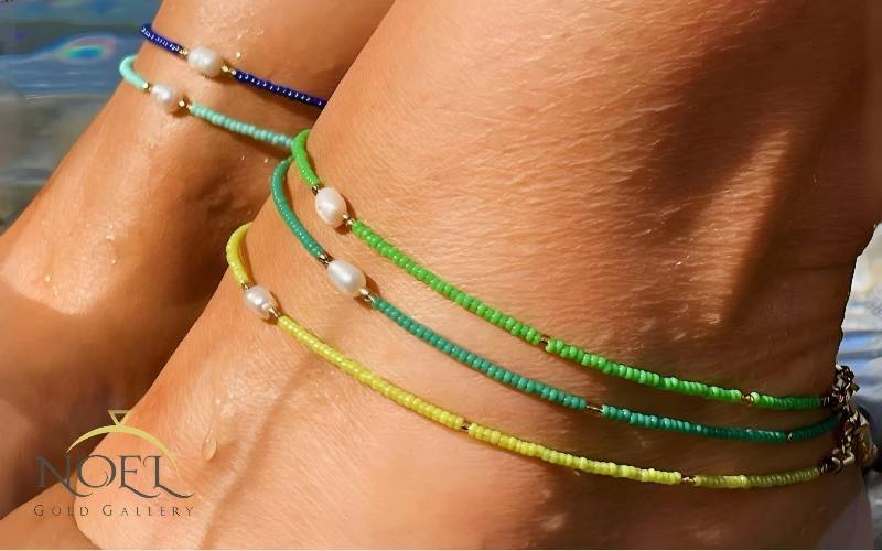 کالکشن پابند طلا زنانه