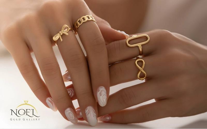 کالکشن انگشتر طلا زنانه