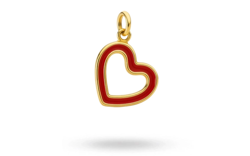 پلاک قلب میناکاری کد 100160